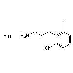 3-(2-chloro-6-methylphenyl)propan-1-amine hydrochloride