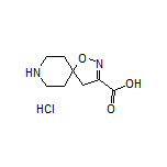 1-Oxa-2,8-diazaspiro[4.5]dec-2-ene-3-carboxylic Acid Hydrochloride