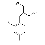 3-amino-2-[(2,4-difluorophenyl)methyl]propan-1-ol