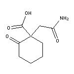 1-(carbamoylmethyl)-2-oxocyclohexane-1-carboxylic acid