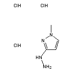 3-hydrazinyl-1-methyl-1H-pyrazole trihydrochloride