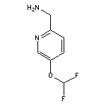 [5-(difluoromethoxy)pyridin-2-yl]methanamine