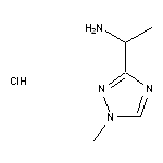 1-(1-methyl-1H-1,2,4-triazol-3-yl)ethan-1-amine hydrochloride