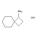 spiro[3.5]nonan-1-amine hydrochloride