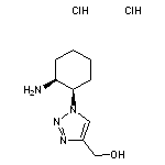 {1-[(1R,2S)-2-aminocyclohexyl]-1H-1,2,3-triazol-4-yl}methanol dihydrochloride