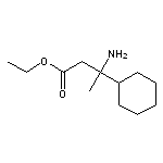 ethyl 3-amino-3-cyclohexylbutanoate