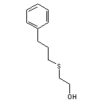 2-[(3-phenylpropyl)sulfanyl]ethan-1-ol