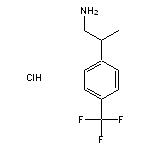 2-[4-(trifluoromethyl)phenyl]propan-1-amine hydrochloride