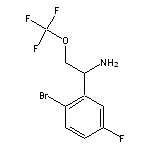 1-(2-bromo-5-fluorophenyl)-2-(trifluoromethoxy)ethan-1-amine