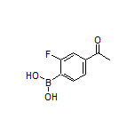 4-Acetyl-2-fluorophenylboronic Acid