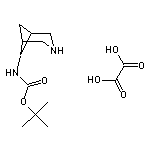 oxalic acid tert-butyl N-{3-azabicyclo[3.1.1]heptan-6-yl}carbamate