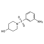 1-(3-aminobenzenesulfonyl)piperidin-4-ol