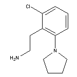 2-[2-chloro-6-(pyrrolidin-1-yl)phenyl]ethan-1-amine