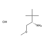 (2S)-1-methoxy-3,3-dimethylbutan-2-amine hydrochloride