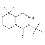 tert-butyl 2-(aminomethyl)-3,3-dimethylpiperidine-1-carboxylate