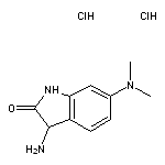 3-amino-6-(dimethylamino)-2,3-dihydro-1H-indol-2-one dihydrochloride