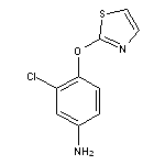 3-chloro-4-(1,3-thiazol-2-yloxy)aniline