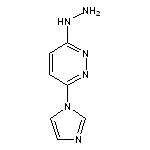 3-hydrazinyl-6-(1H-imidazol-1-yl)pyridazine