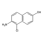 6-amino-5-chloronaphthalen-2-ol