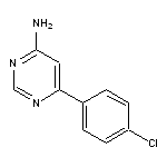 6-(4-chlorophenyl)pyrimidin-4-amine