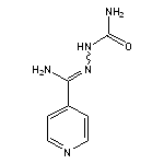 {[amino(pyridin-4-yl)methylidene]amino}urea