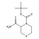 tert-butyl 3-carbamothioylmorpholine-4-carboxylate