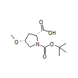 (2R,4R)-1-Boc-4-methoxypyrrolidine-2-carboxylic Acid