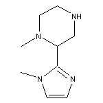 1-Methyl-2-(1-methyl-2-imidazolyl)piperazine