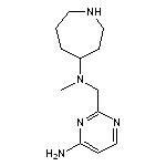 N-[(4-aminopyrimidin-2-yl)methyl]-N-methylazepan-4-amine