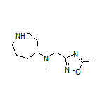 N-Methyl-N-[(5-methyl-1,2,4-oxadiazol-3-yl)methyl]azepan-4-amine