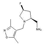 [cis-1-[(dimethyl-1,2-oxazol-4-yl)methyl]-4-fluoropyrrolidin-2-yl]methanamine