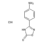 3-(4-aminophenyl)-4,5-dihydro-1,2,4-oxadiazol-5-one hydrochloride