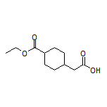 2-[4-(Ethoxycarbonyl)cyclohexyl]acetic Acid