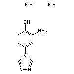 2-amino-4-(4H-1,2,4-triazol-4-yl)phenol dihydrobromide