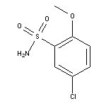 5-chloro-2-methoxybenzene-1-sulfonamide