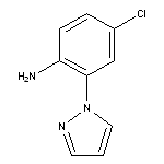 4-chloro-2-(1H-pyrazol-1-yl)aniline