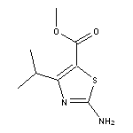 methyl 2-amino-4-(propan-2-yl)-1,3-thiazole-5-carboxylate