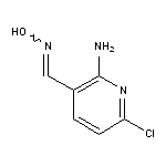 6-chloro-3-[(hydroxyimino)methyl]pyridin-2-amine