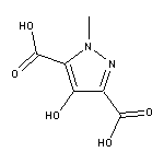 4-hydroxy-1-methyl-1H-pyrazole-3,5-dicarboxylic acid