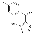 3-(4-methylbenzoyl)thiophen-2-amine