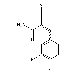 2-cyano-3-(3,4-difluorophenyl)prop-2-enamide