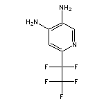 6-(pentafluoroethyl)pyridine-3,4-diamine