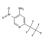 5-nitro-2-(pentafluoroethyl)pyridin-4-amine