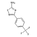 3-[4-(trifluoromethyl)phenyl]-1,2,4-thiadiazol-5-amine