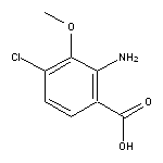 2-amino-4-chloro-3-methoxybenzoic acid