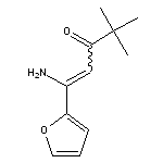 1-amino-1-(furan-2-yl)-4,4-dimethylpent-1-en-3-one