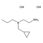 (2-aminoethyl)(cyclopropylmethyl)propylamine dihydrochloride