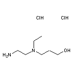 3-[(2-aminoethyl)(ethyl)amino]propan-1-ol dihydrochloride