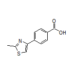 4-(2-Methyl-4-thiazolyl)benzoic Acid