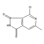 4-chloro-6-methyl-1H,2H,3H-pyrrolo[3,4-c]pyridine-1,3-dione